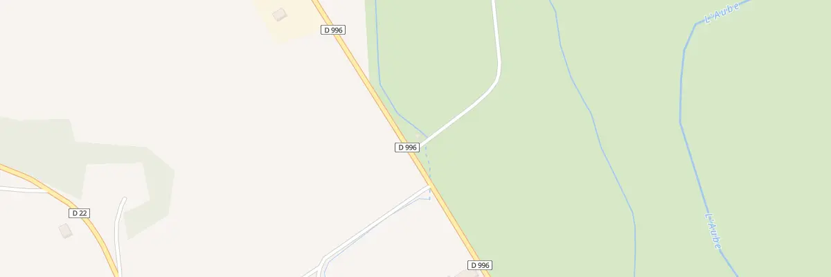 Plan du 5292 Pres des Voyers à Montigny-sur-Aube