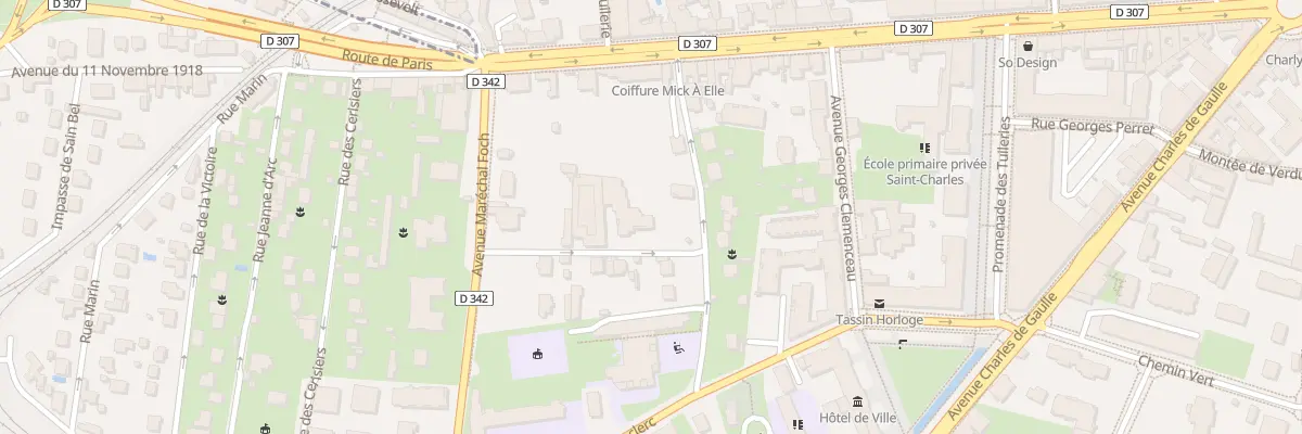 Plan du 6 Rue Pierre Basset à Tassin-la-Demi-Lune