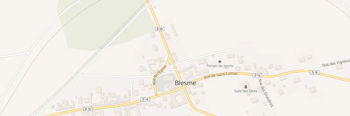 Plan du 2 Rue de Beaumont à Blesme