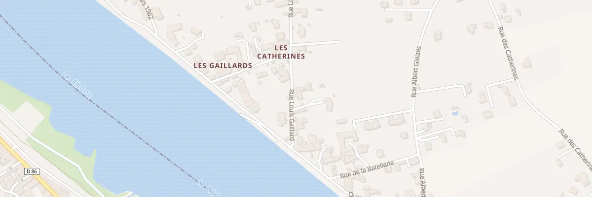 Plan du 11 Rue Gaillard à Sablons