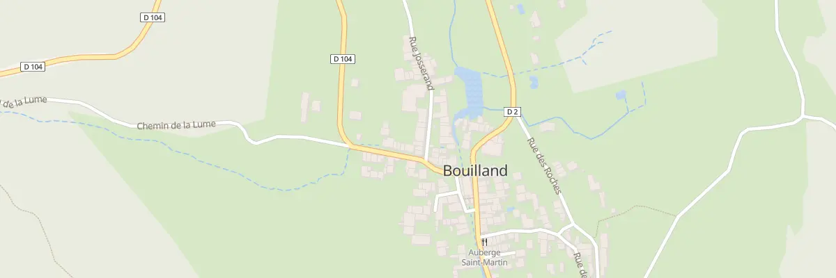 Plan du 1B Rue Josserand à Bouilland