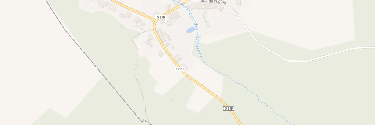 Plan du 7 Rue de la Croix aux Bois à Toges
