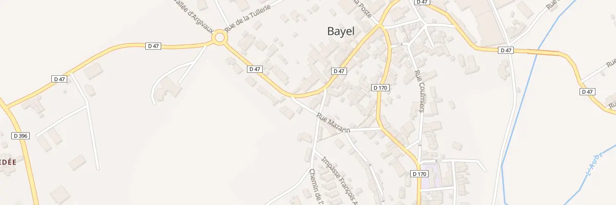 Plan du 27 Rue Division Leclerc à Bayel