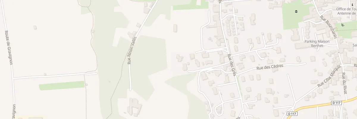 Plan du 32 Rue des Gres à Millery