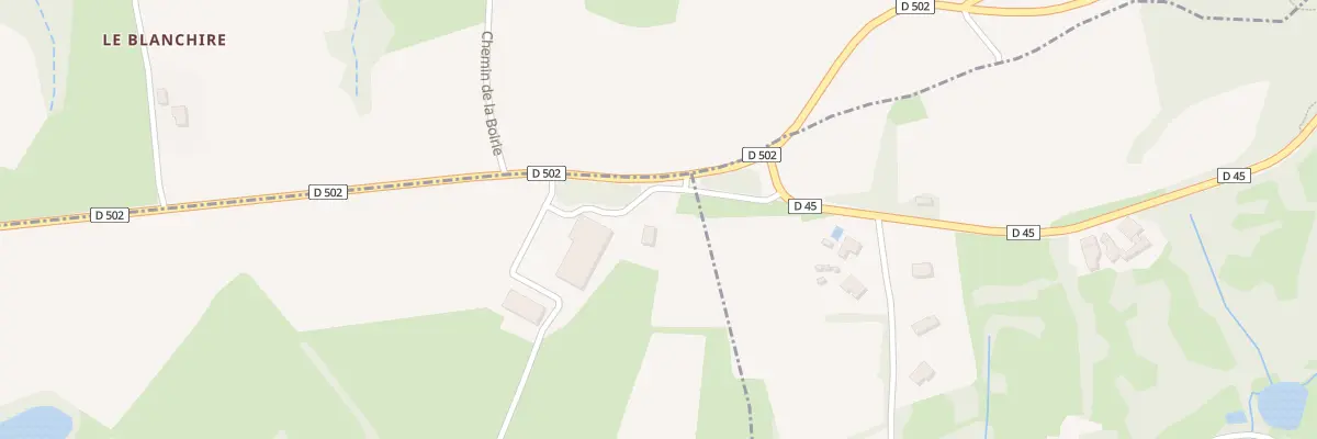 Plan du 5247 La Platiere aux Haies