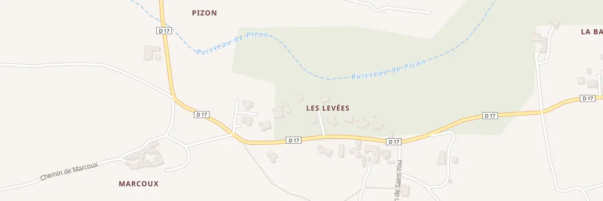 Plan du 925 Rte de St Joseph à Sécheras