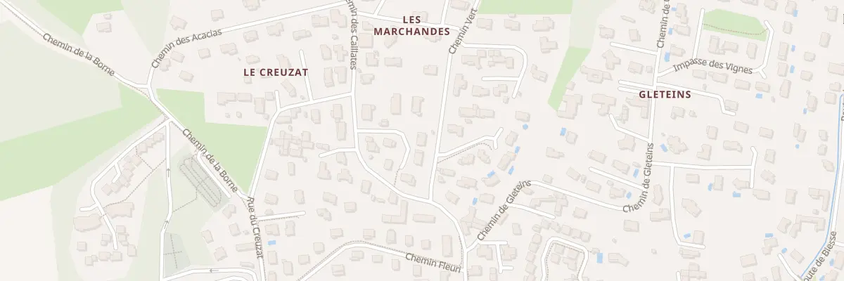 Plan du 57 Imp du Marronnier à Frans