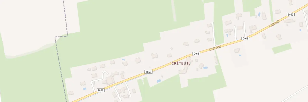 Plan du 26 Créteuil à Chaudenay
