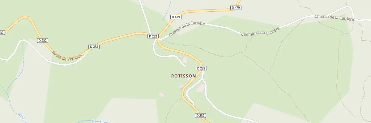 Plan du 70 Rte de Saint Georges les Bains à Gilhac-et-Bruzac
