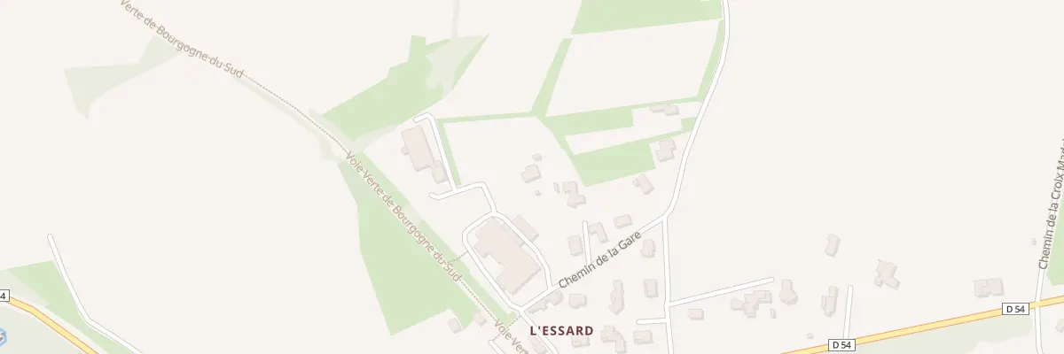 Plan du 121 Che de la Cave à Charnay-lès-Mâcon