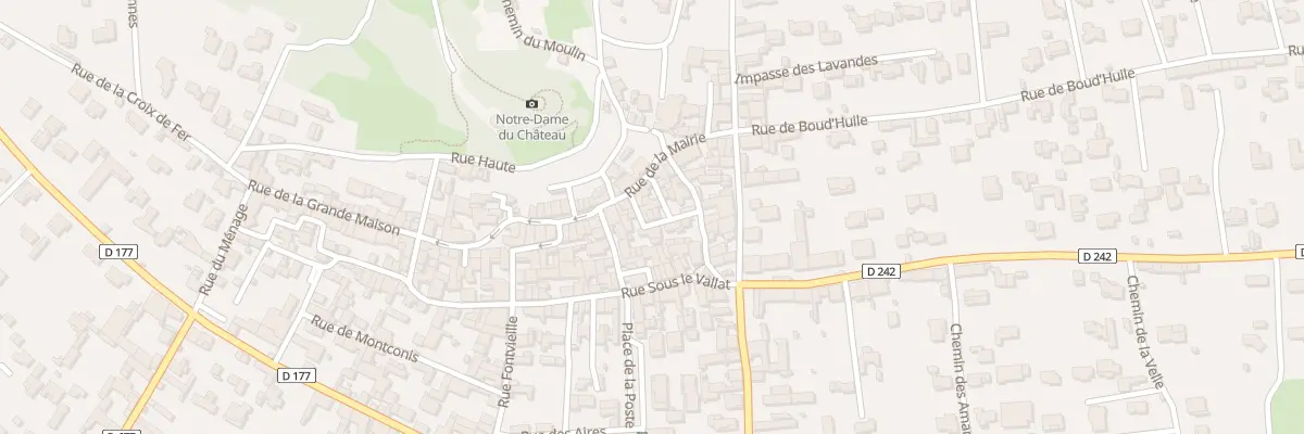 Plan du 5069 Rue de la Calade à Pujaut