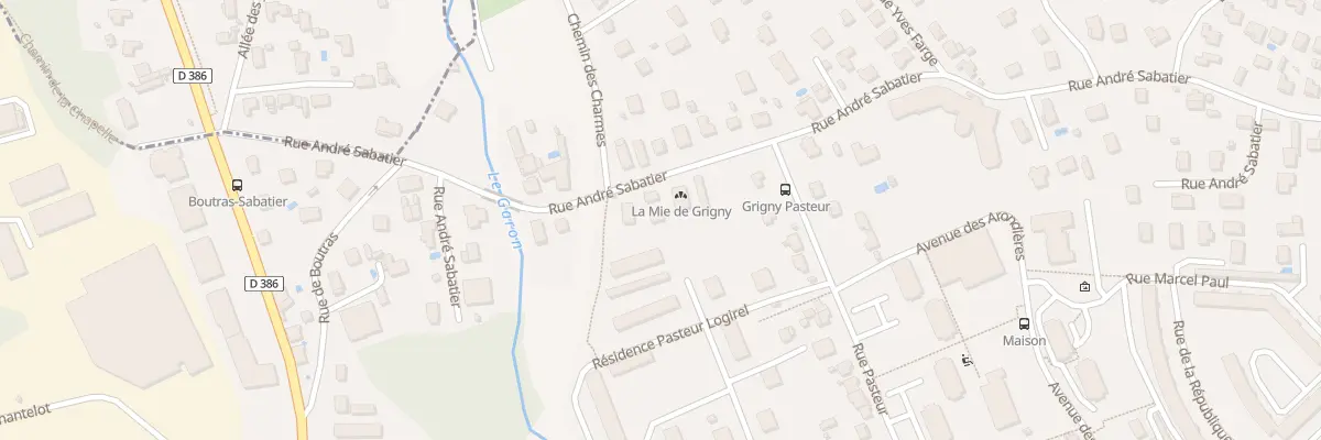 Plan du 51T Rue André Sabatier à Grigny-sur-Rhône