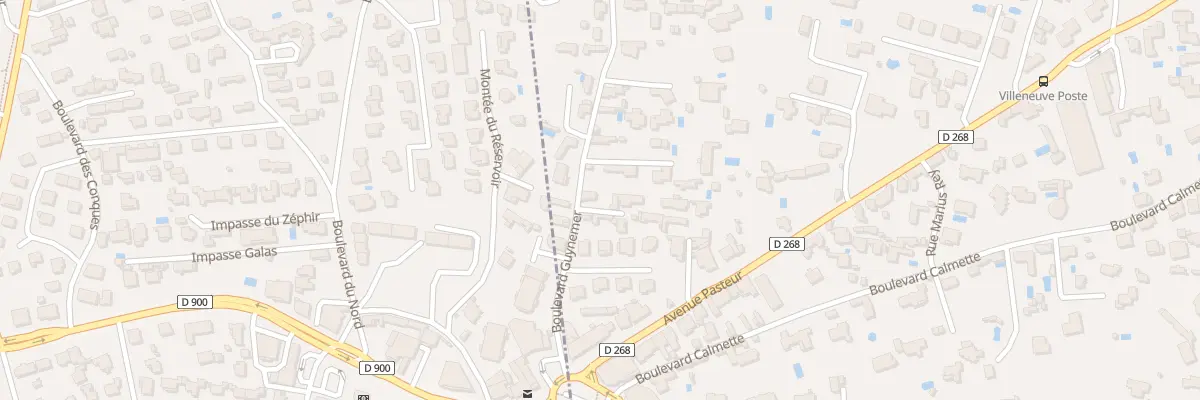 Plan du 14 Bd Guynemer à Villeneuve-lès-Avignon