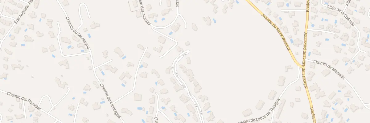 Plan du 57 Bd de Lattre de Tassigny à Villeneuve-lès-Avignon
