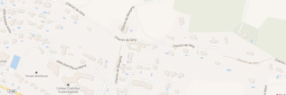 Plan du 10 All des Ursulines à Montélimar