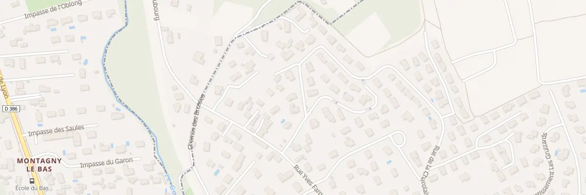 Plan du 170 Rue Charolaise des Charmes à Grigny-sur-Rhône