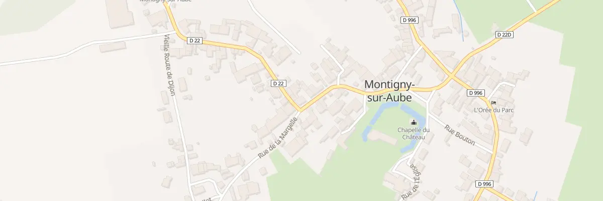 Plan du 1 Rue Henri Chambon à Montigny-sur-Aube