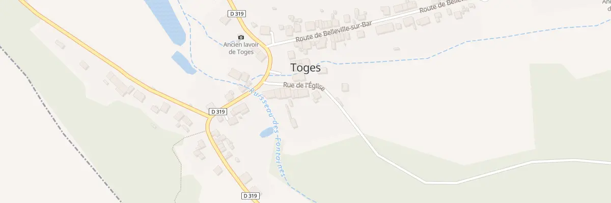 Plan du 10 Rue de l’Eglise à Toges
