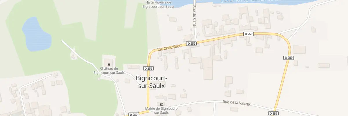 Plan du 8 Rue Chauffour à Bignicourt-sur-Saulx