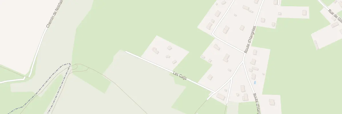 Plan du 95 Les Gays à Ham-sur-Meuse