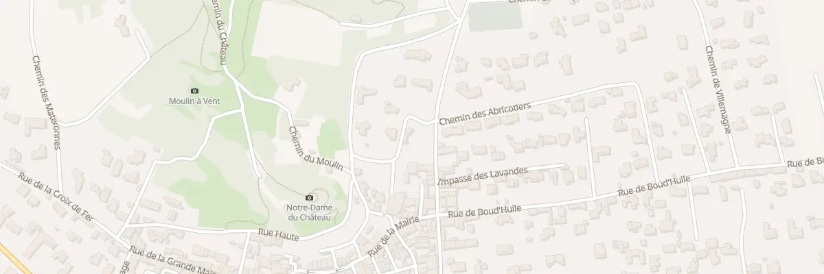Plan du 6465 Rue du Stade à Pujaut