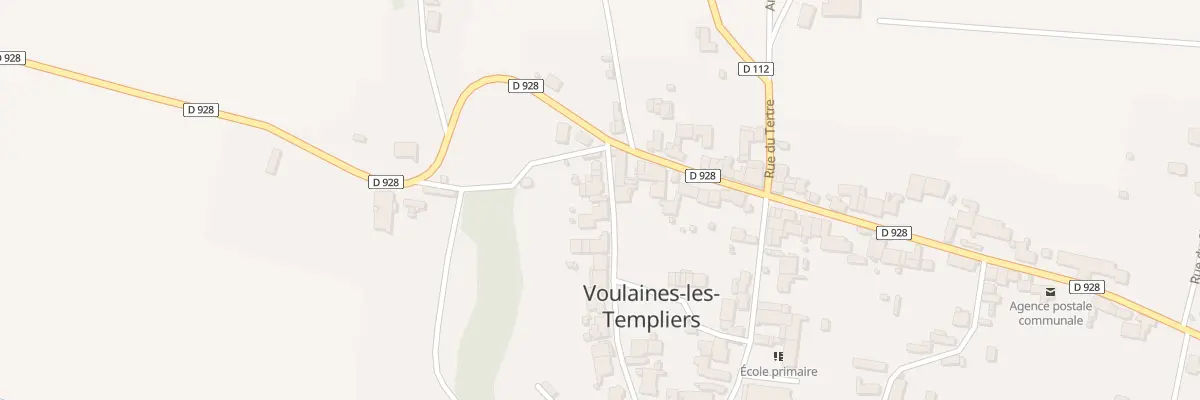 Plan du 10 Rue des Prunes à Voulaines-les-Templiers
