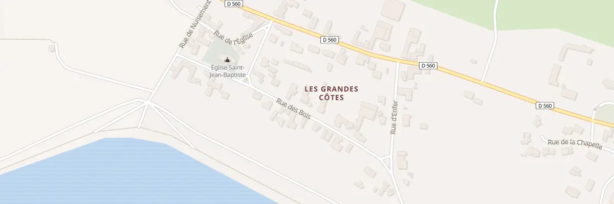 Plan du 9 Rue des Bois à Sainte-Marie-du-Lac-Nuisement