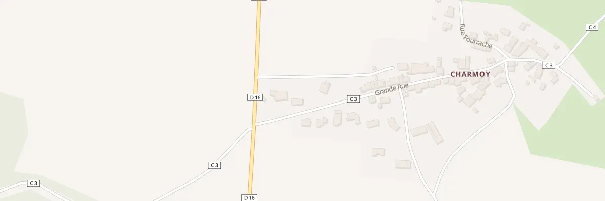 Plan du 20 Rue Grande Rue à Blaisy-Haut
