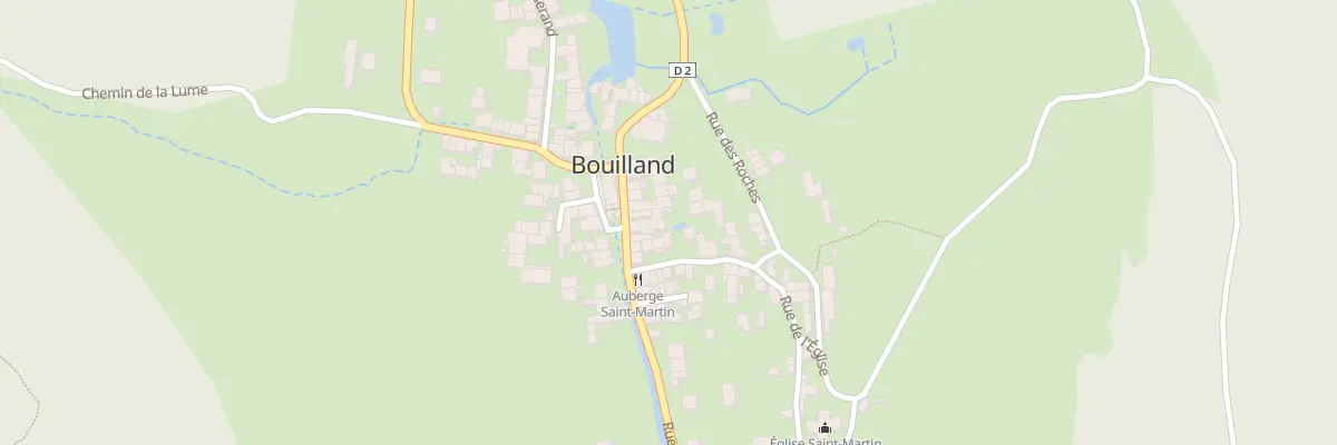 Plan du 7 Rue de Beaune à Bouilland