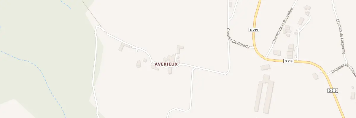 Plan du 15 Ham d’Aveyrieux à Plats