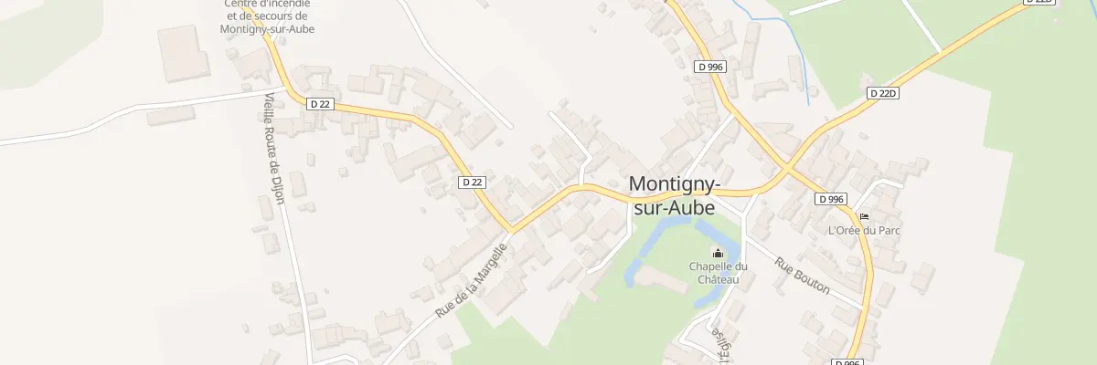 Plan du 7 Rue Henri Chambon à Montigny-sur-Aube