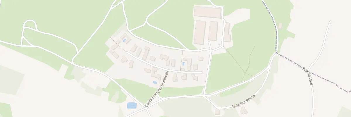 Plan du 6 Crs Francois Blondeau à Volnay