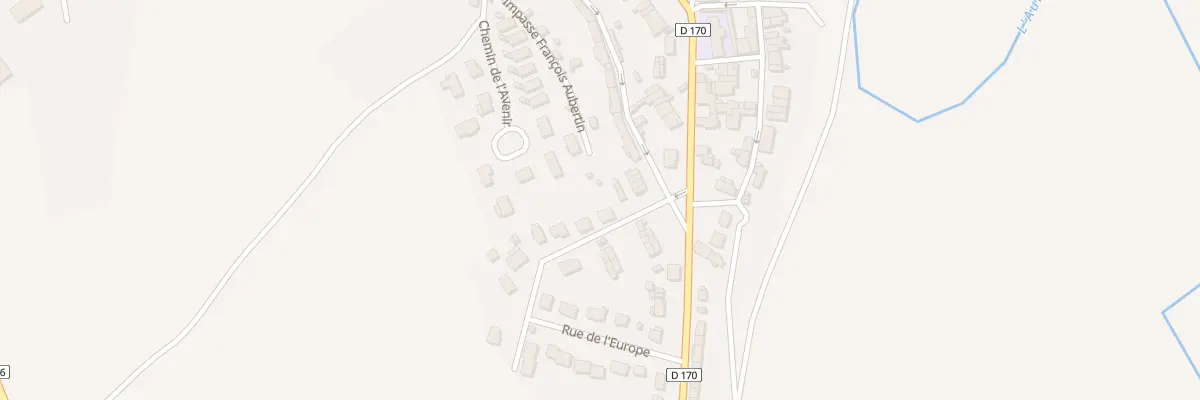 Plan du 2 Rue de l’Europe à Bayel