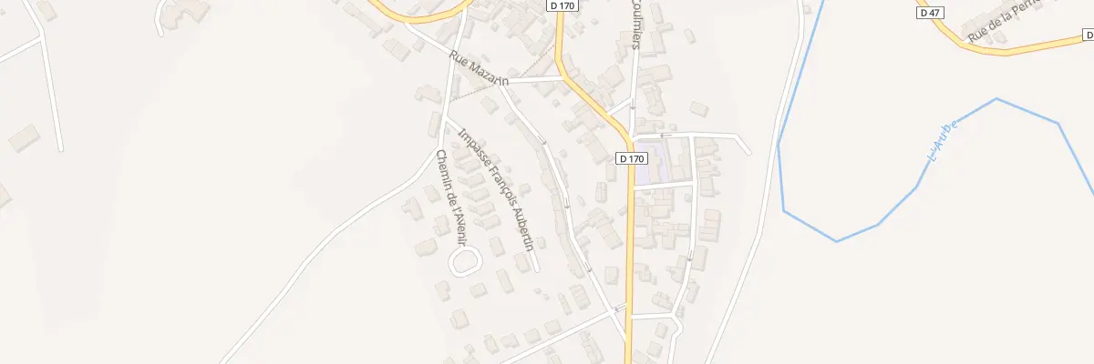 Plan du 8 Rue des Droches à Bayel