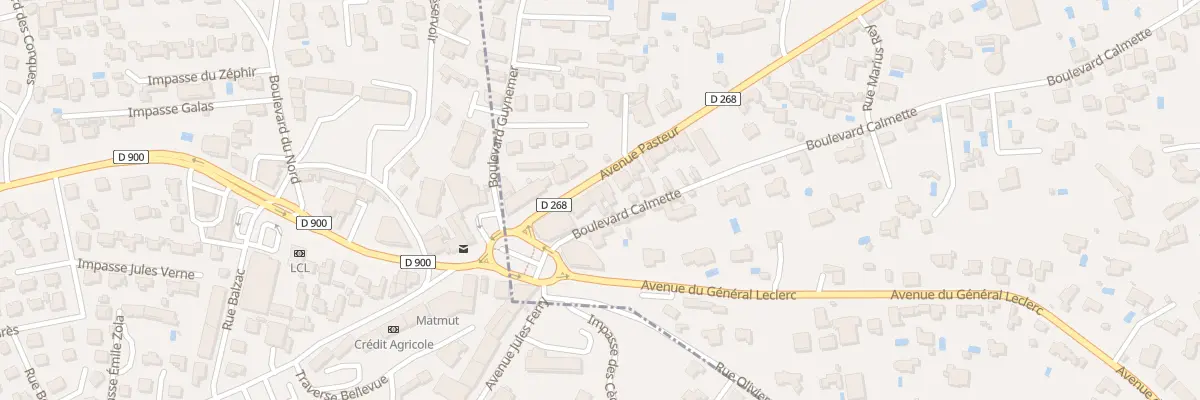 Plan du 98 Bd Calmette à Villeneuve-lès-Avignon