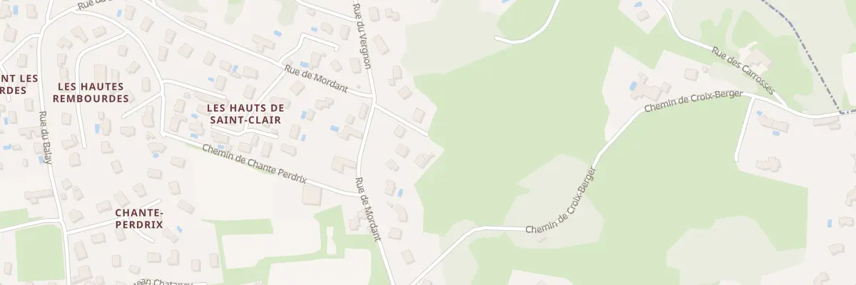 Plan du 521 Imp du Mordant à Saint-Clair-du-Rhône
