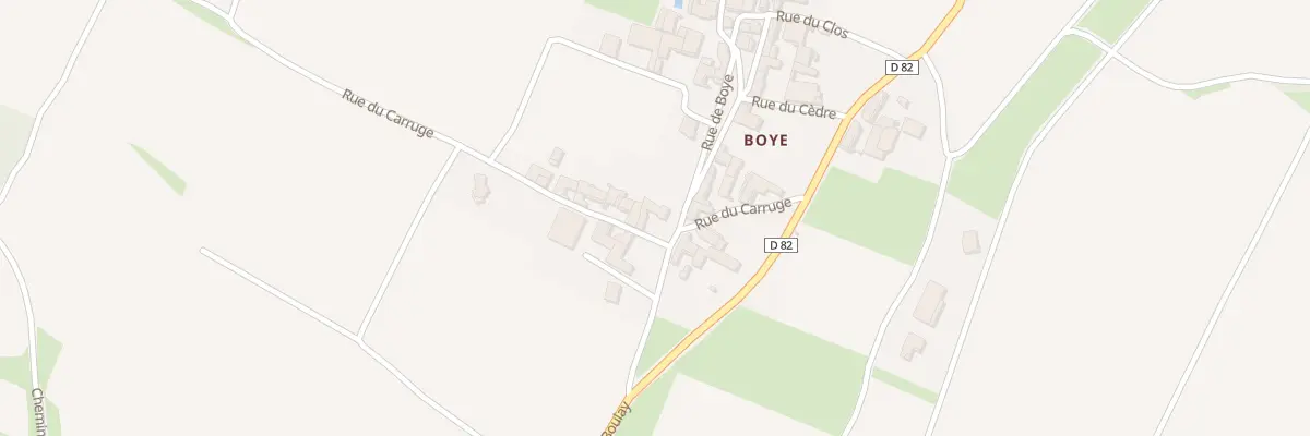 Plan du 132 Rue du Carruge à Saint-Gengoux-de-Scissé