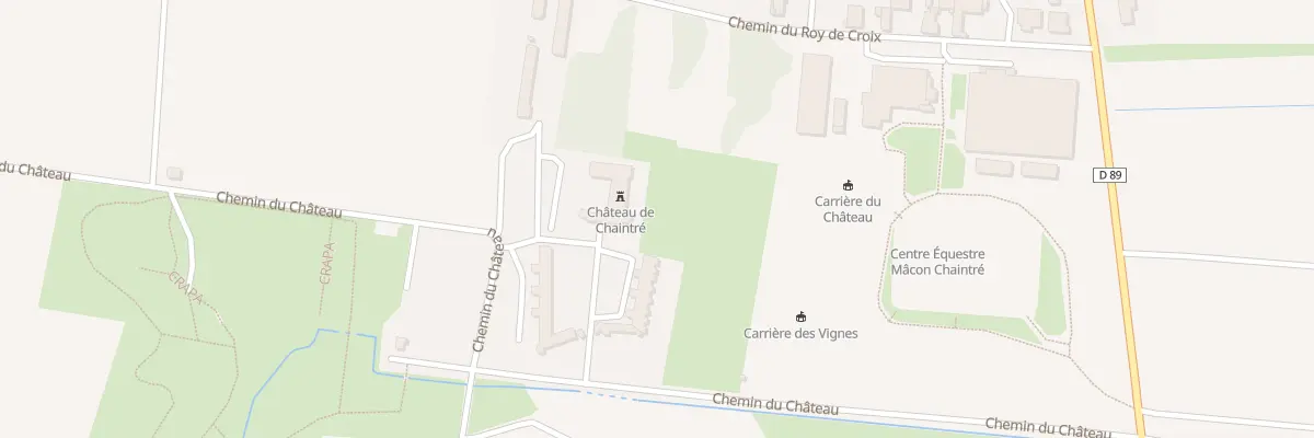 Plan du 5108 Le Chateau de Chaintre à Chaintré