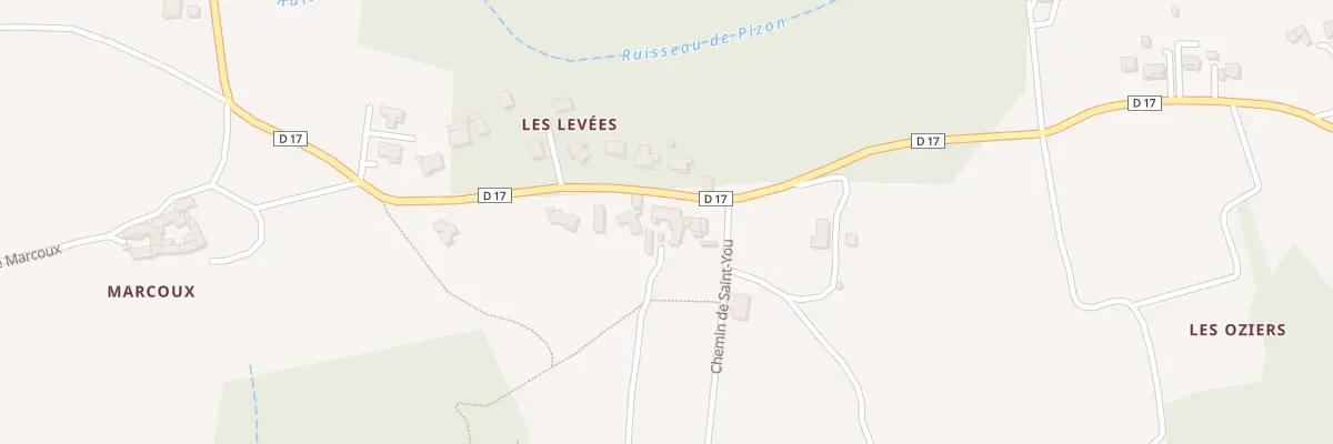 Plan du 1010 Rte de St Joseph à Sécheras