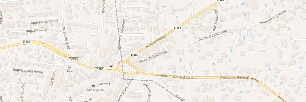 Plan du 75 Av Pasteur à Villeneuve-lès-Avignon