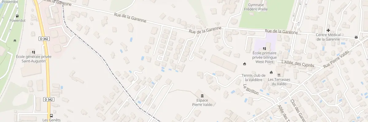 Plan du 35 Rue de la Garenne à Lyon 5e Arrondissement
