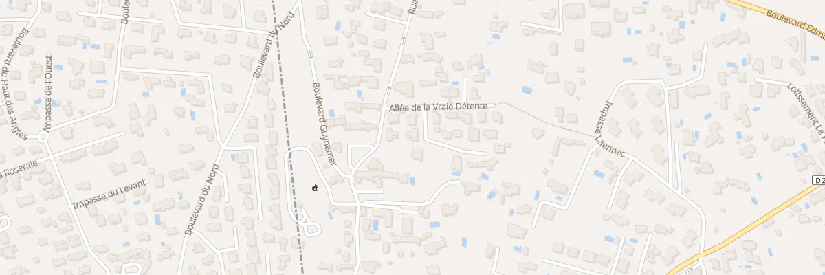 Plan du 18 All de la Vraie Detente à Villeneuve-lès-Avignon