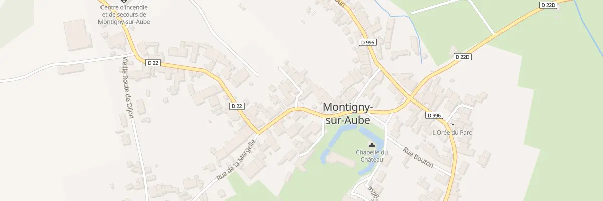 Plan du 13 Rue Henri Chambon à Montigny-sur-Aube