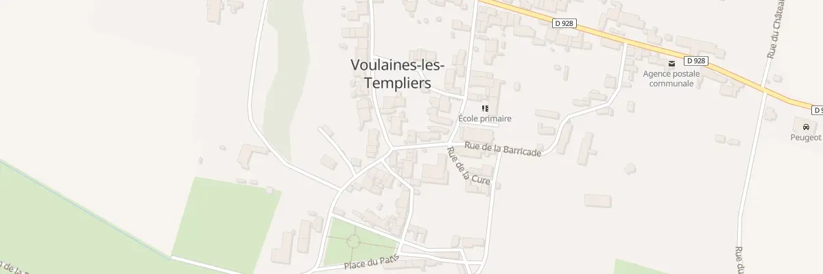 Plan du 18 Rue de l’Eglise à Voulaines-les-Templiers
