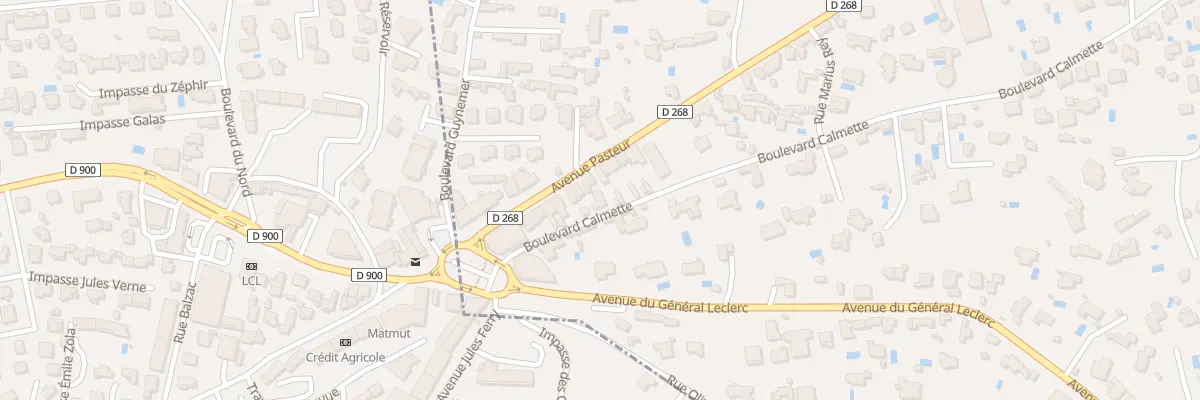 Plan du 88 Bd Calmette à Villeneuve-lès-Avignon