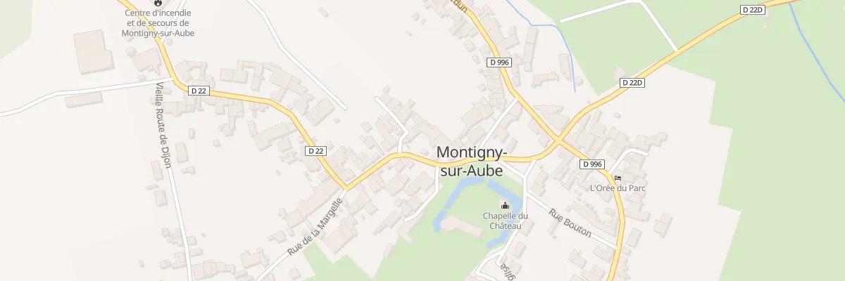 Plan du 15 Rue Henri Chambon à Montigny-sur-Aube