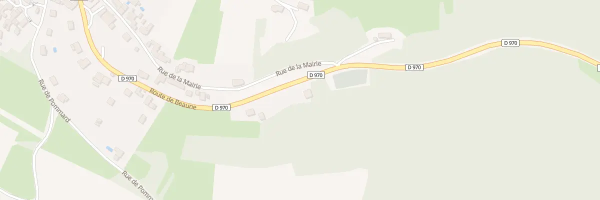 Plan du 42 Rte de Beaune à Bouze-lès-Beaune