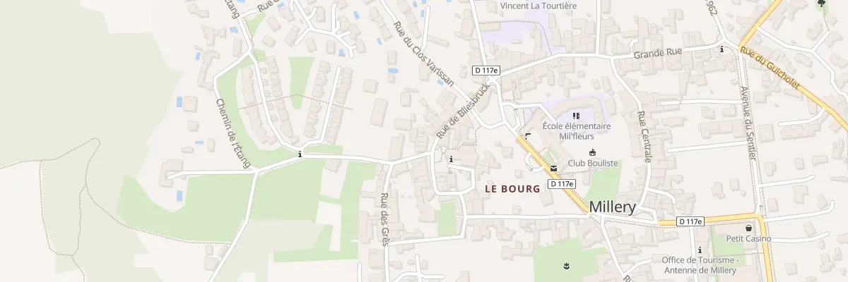 Plan du 20 Rue de Bliesbruck à Millery