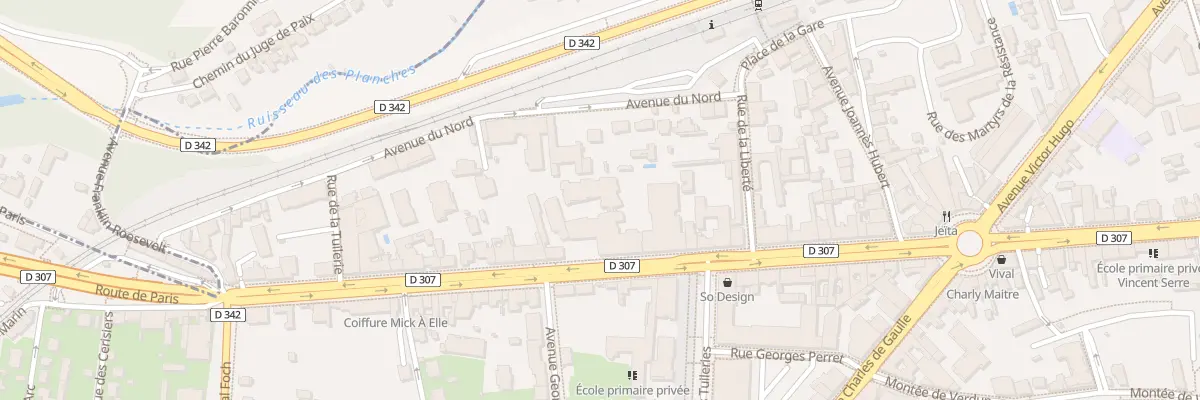 Plan du 68 Av de la République à Tassin-la-Demi-Lune