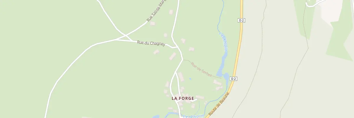 Plan du 2 Rue de Savigny à Bouilland